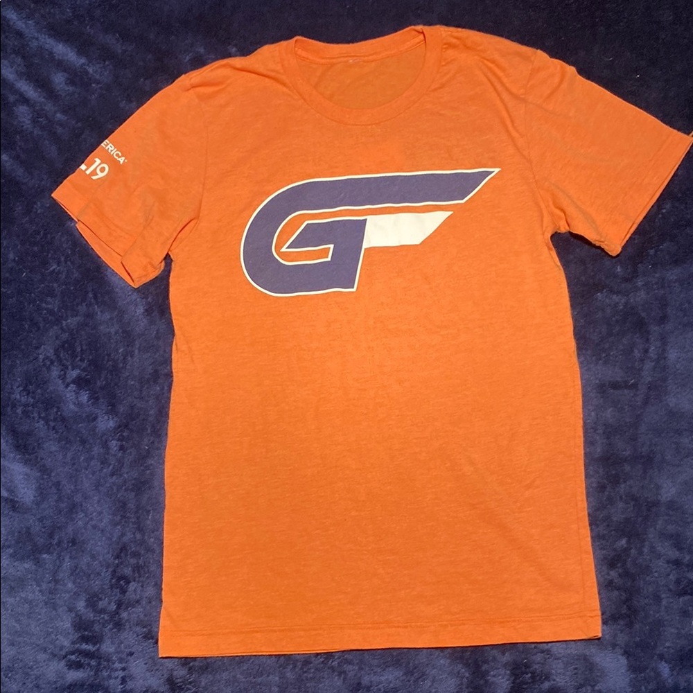 Orange Graphic T-Shirt